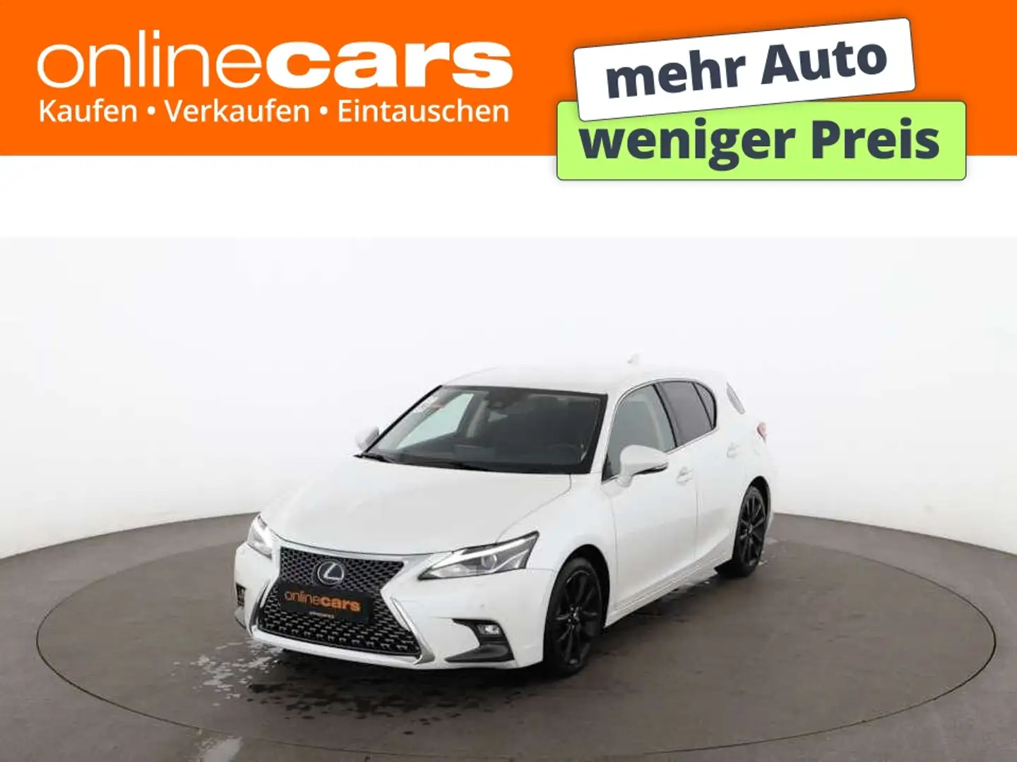 Lexus CT 200h Aut LED RADAR NAVI R-CAM ASSIST TEMPOMAT Weiß - 1