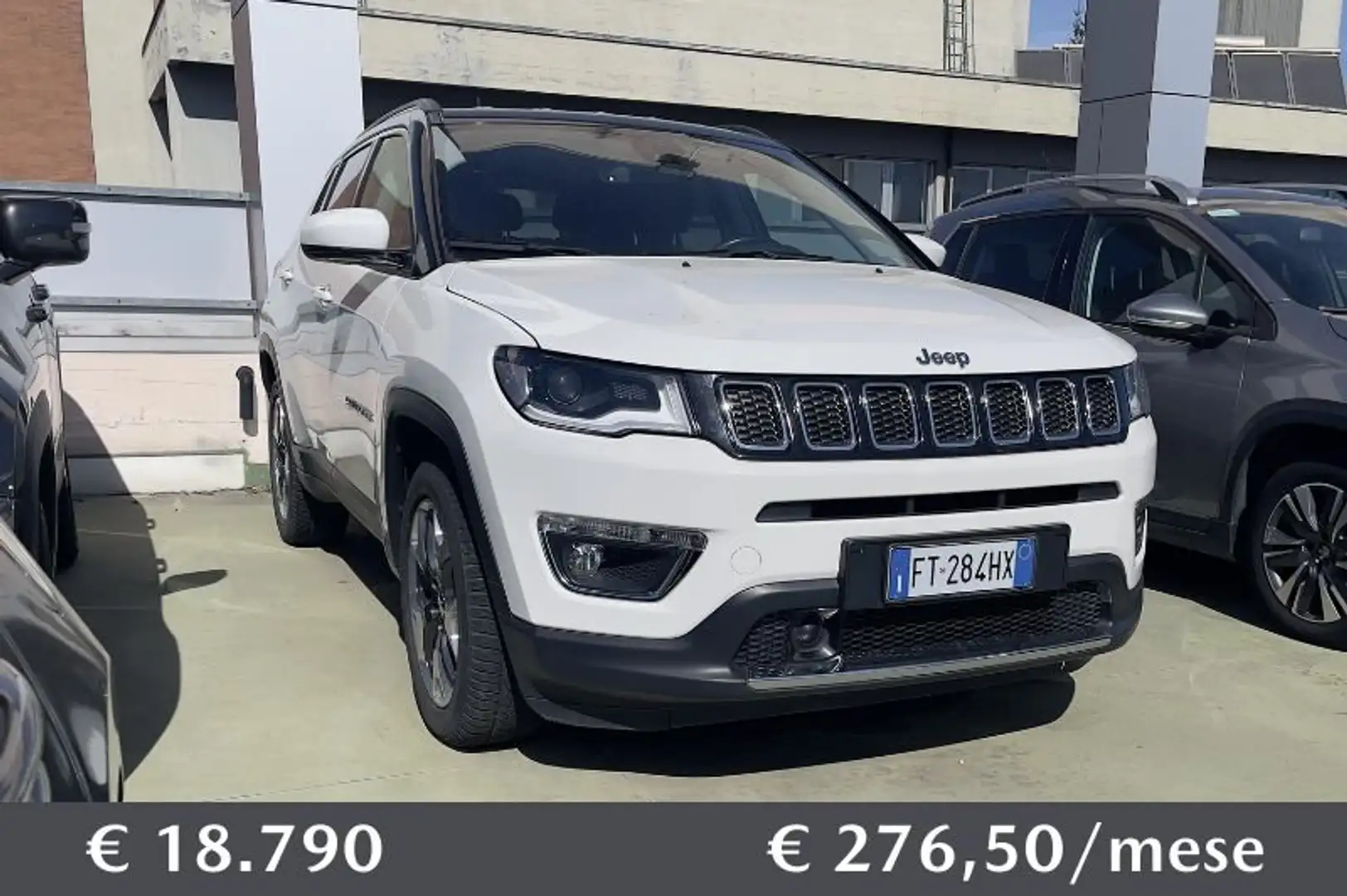 Jeep Compass 1.4 Turbo MultiAir 140 cv 2WD Limited Bicolore Bianco - 1