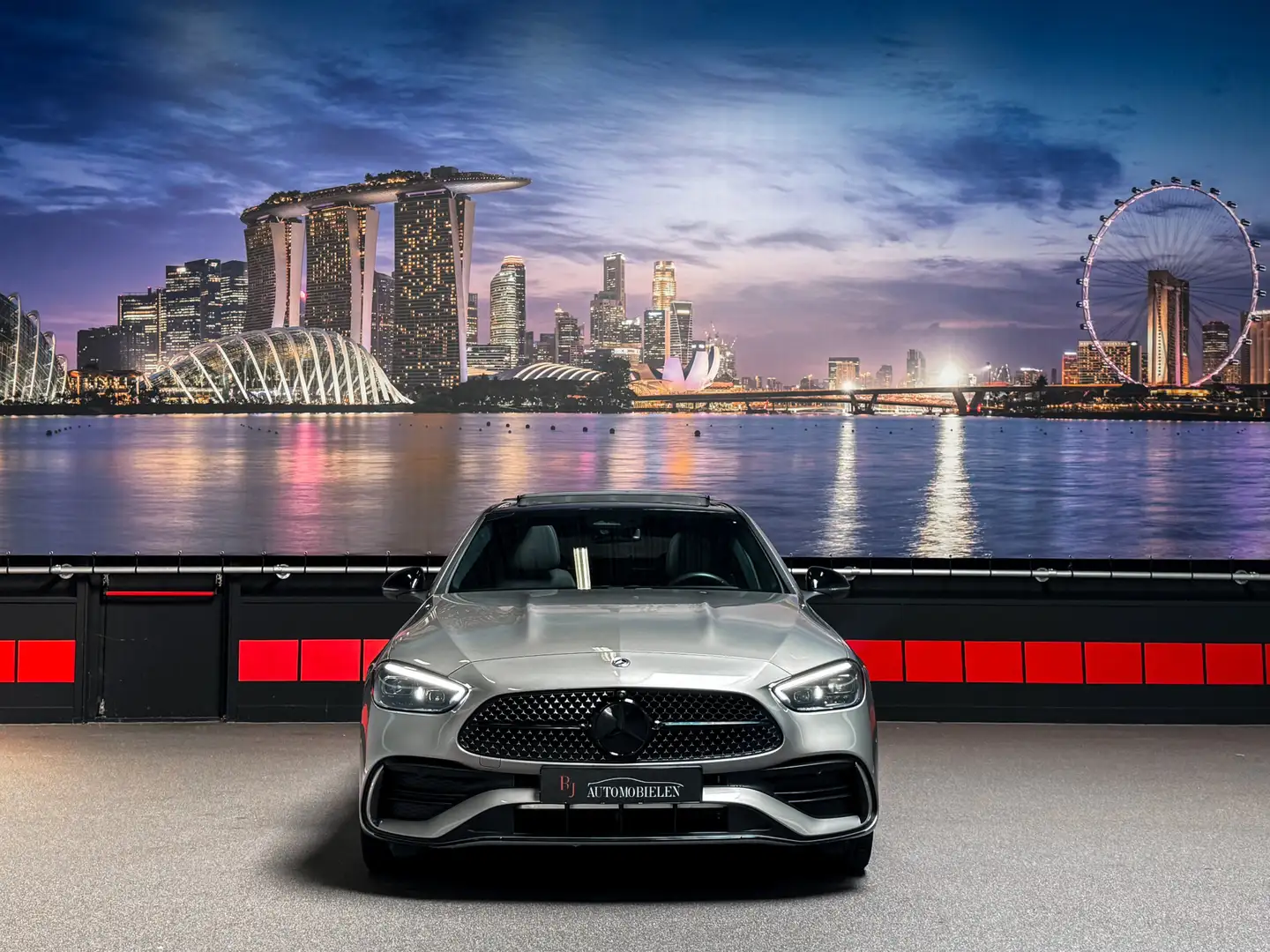 Mercedes-Benz C 300 C300 e AMG |HUD|memory|Pano|360|Sfeer|Trekhaak Gris - 2