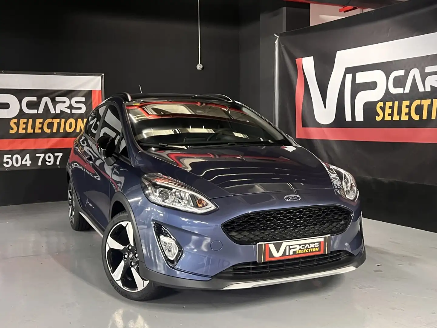 Ford Fiesta 1.0 EcoBoost S/S Active 95 Azul - 1