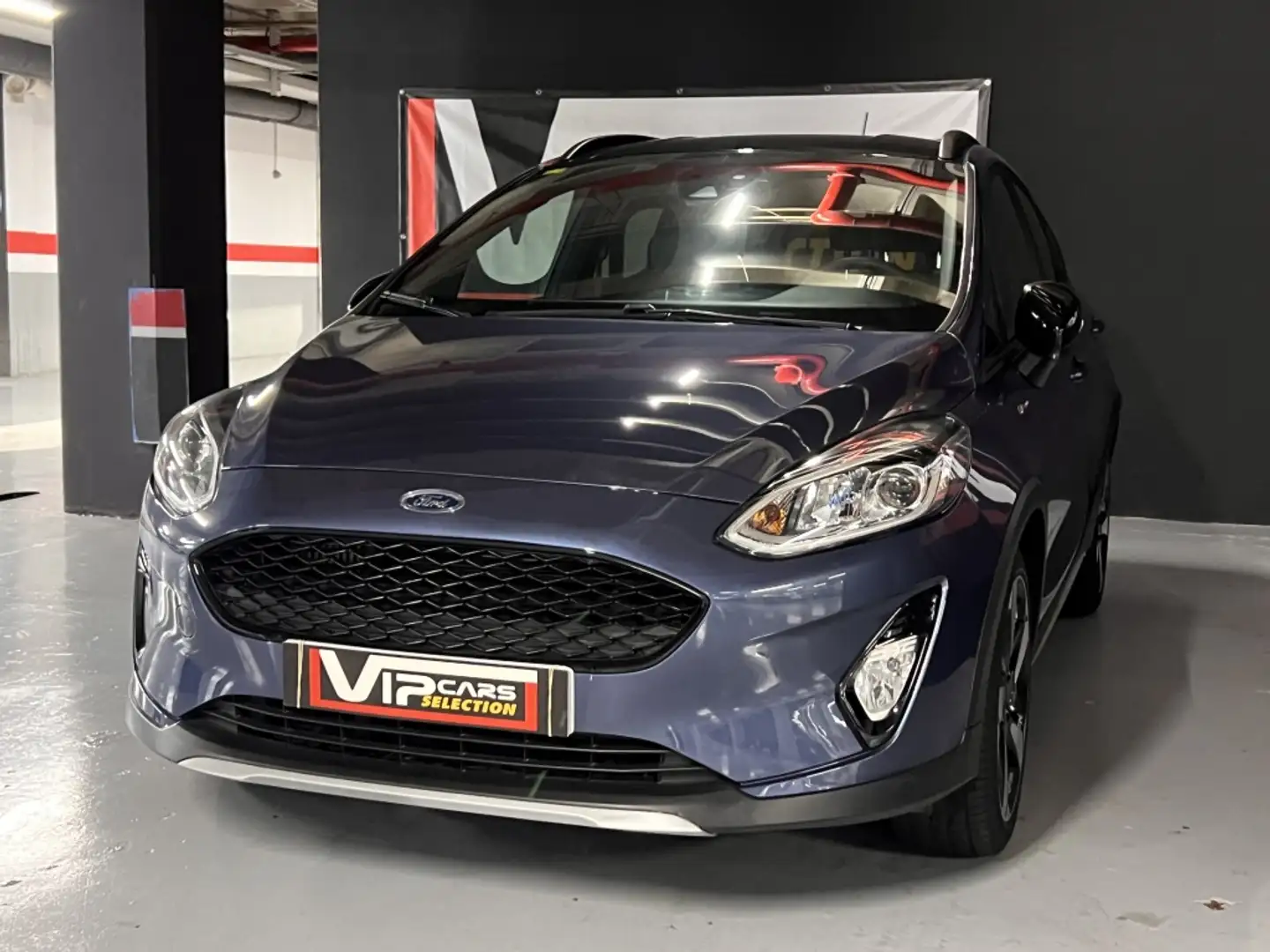 Ford Fiesta 1.0 EcoBoost S/S Active 95 Azul - 2