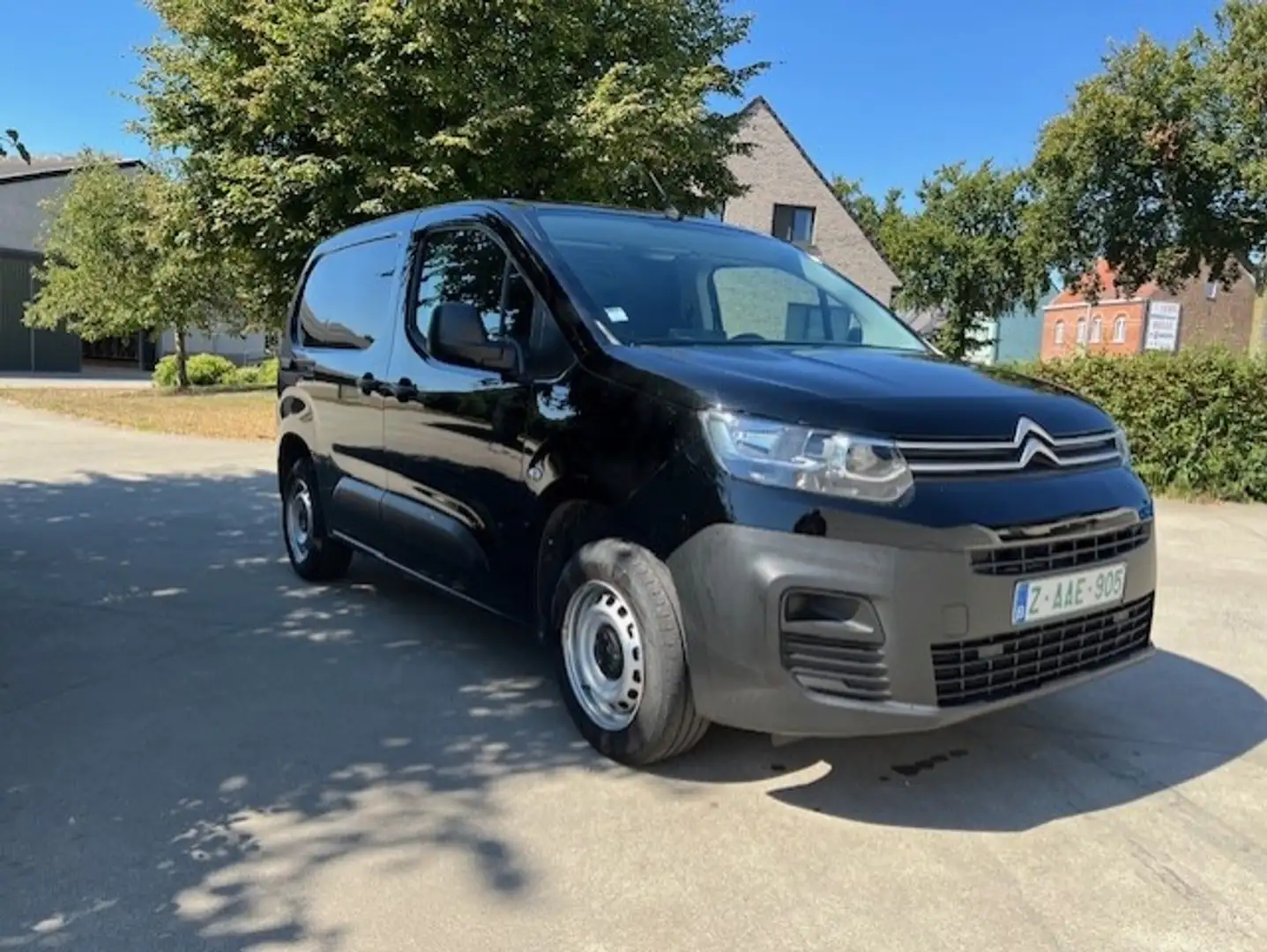 Citroen Berlingo 3 plaats 1.5 diesel *Airco*Sensoren*16.115+BTW Zwart - 1