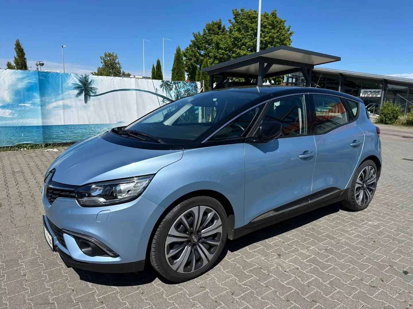 Renault Scenic IV Intens / EURO-6 / TÜV-AU bis 01-2027 Albastru - 1