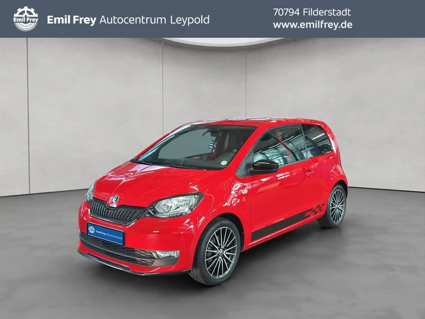 Skoda Citigo 1.0 MPI Green tec ASG Ambition Piros - 1