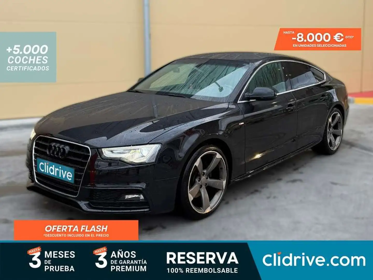 Audi A5 Sportback 2.0 TDI 150cv S line edition Negro - 1