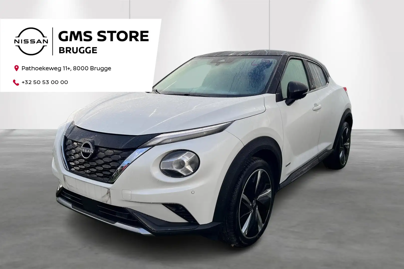 Nissan Juke 1.6 Hybrid 145 N-Design Blanc - 1