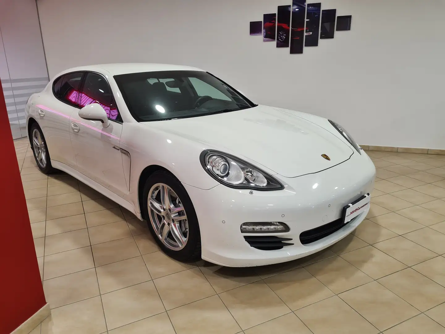 Porsche Panamera 3.0 tiptronic Uniproprietario Tagliandi Porsche Bianco - 1