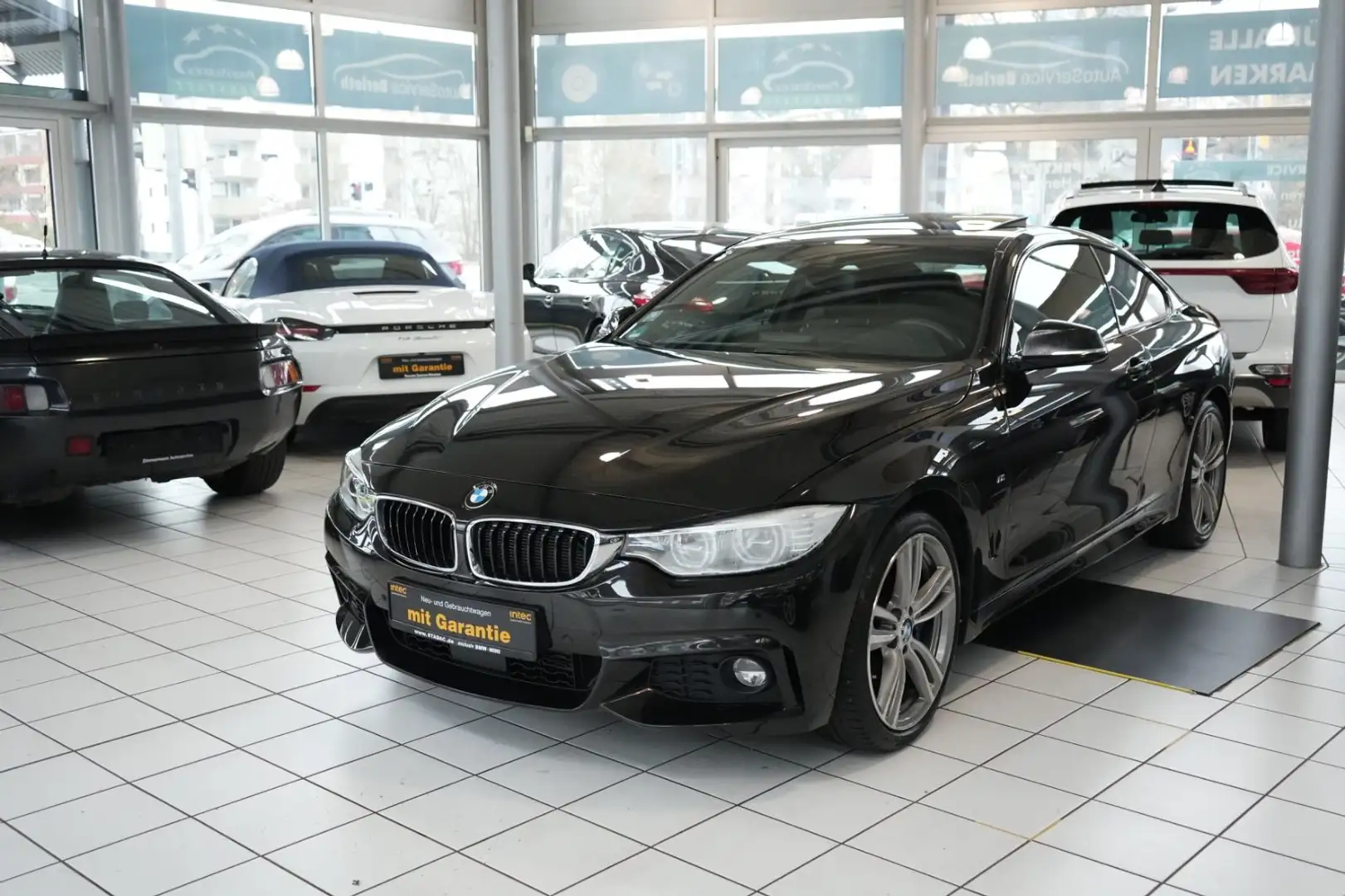 BMW 435 4 Coupe 435 i xDrive*M-Sport *Dt.Fzg. *1.Hd. Schwarz - 2