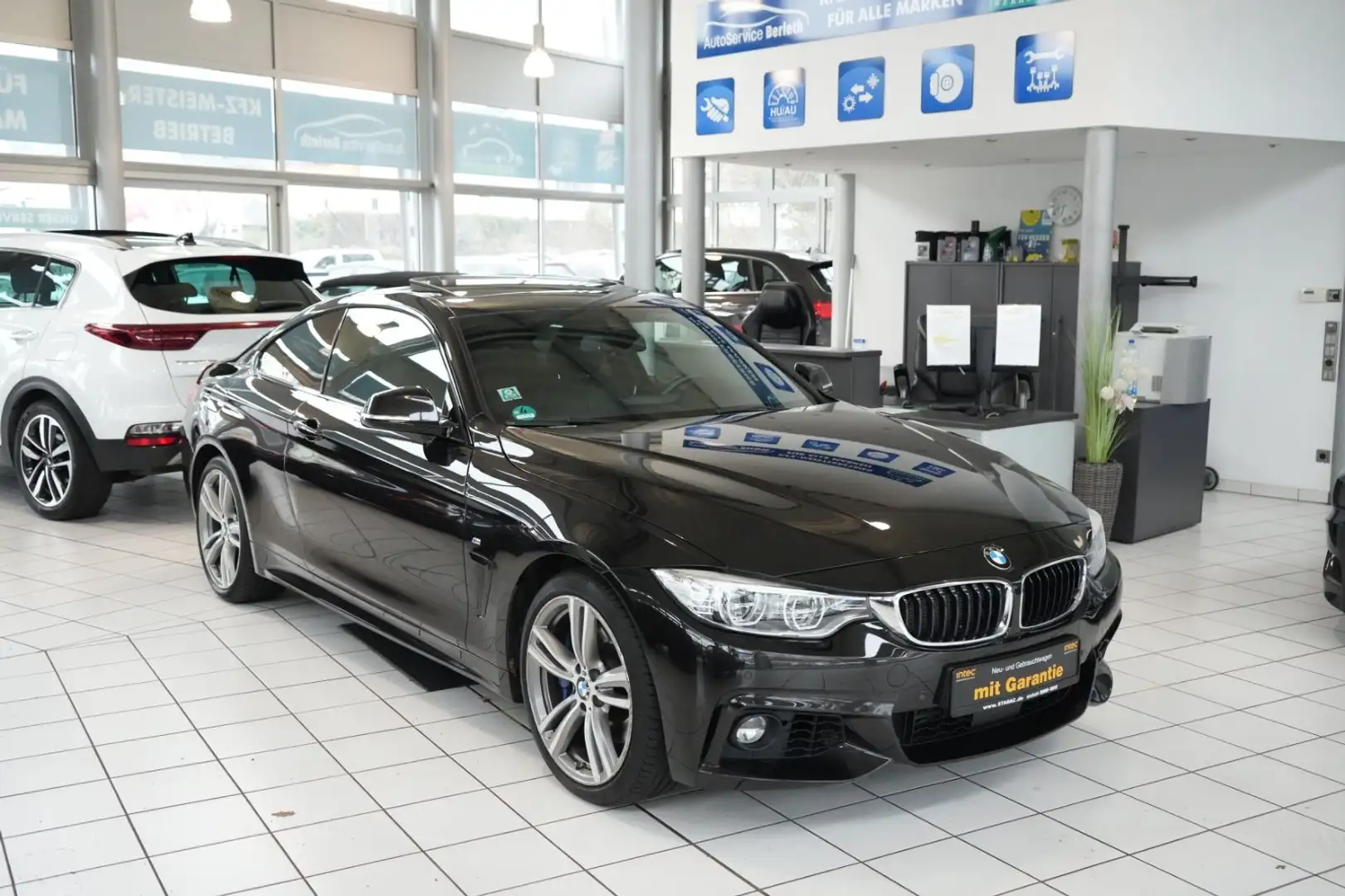 BMW 435 4 Coupe 435 i xDrive*M-Sport *Dt.Fzg. *1.Hd. Schwarz - 1