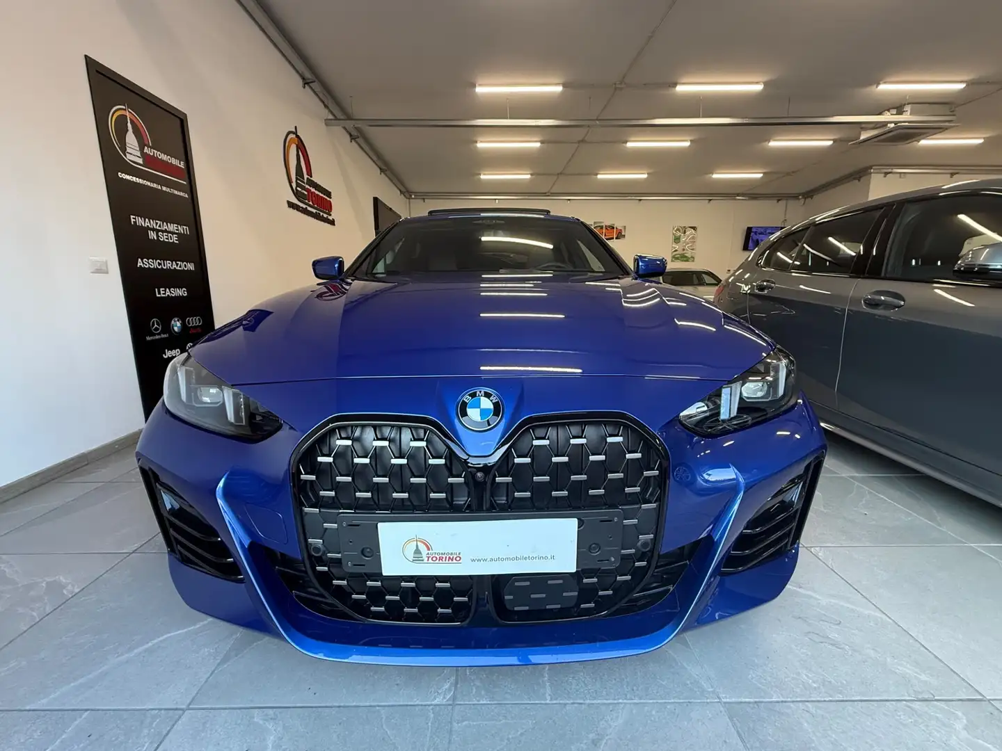 BMW 420 420i GranCoupé Msport Pro Bleu - 2