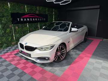serie cabriolet f32 lci phase 2 luxury 420d 190 cv bva8 camera ges chauffants ventiles blanc nacre feux adaptatifs auto j