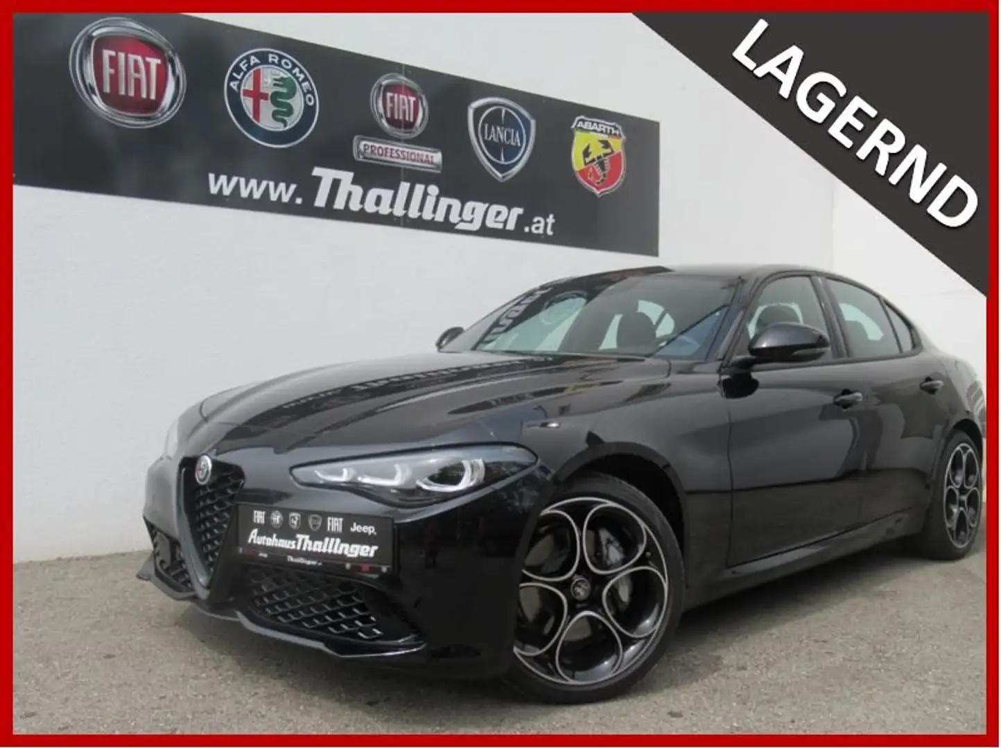 Alfa Romeo Giulia Sprint 210 **ALLRAD+AUTOMATIK** Schwarz - 1