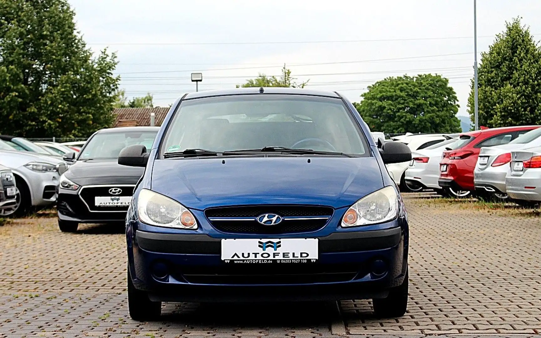 Hyundai Getz 1.1/SHEFT/KLIMA/ISOFIX/ALLWETTER/ Mavi - 2
