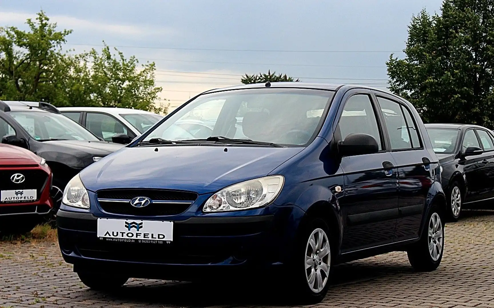 Hyundai Getz 1.1/SHEFT/KLIMA/ISOFIX/ALLWETTER/ Mavi - 1
