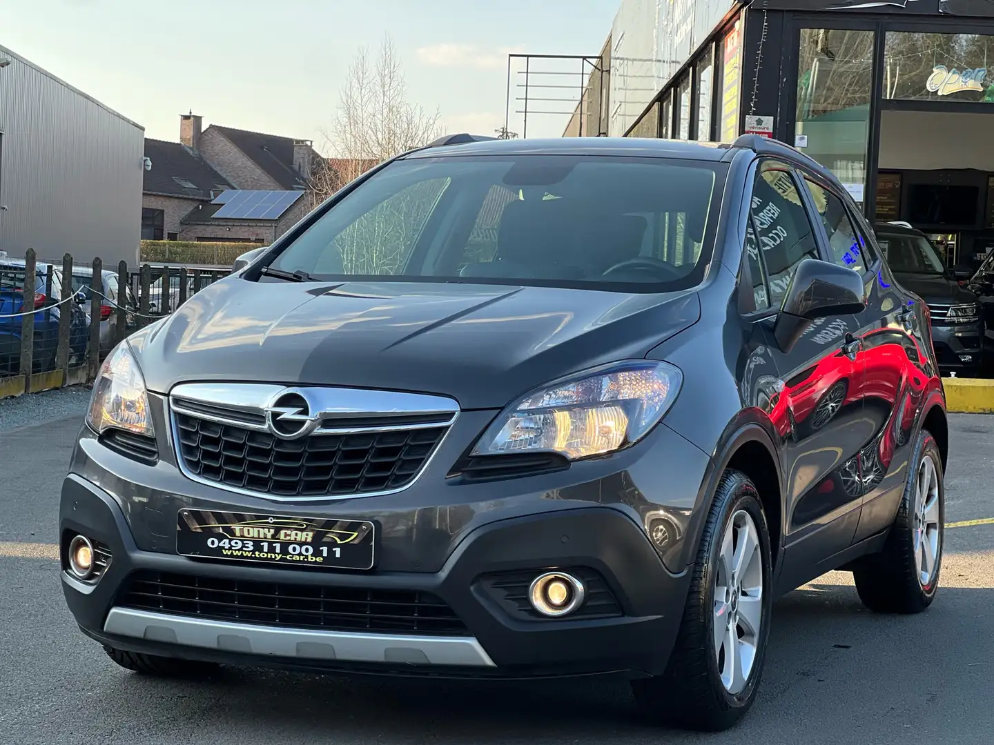Opel Mokka 1.4 Turbo*SUV*NAVI*CLIMA*BT*USB*garantie 12M* Grijs - 2