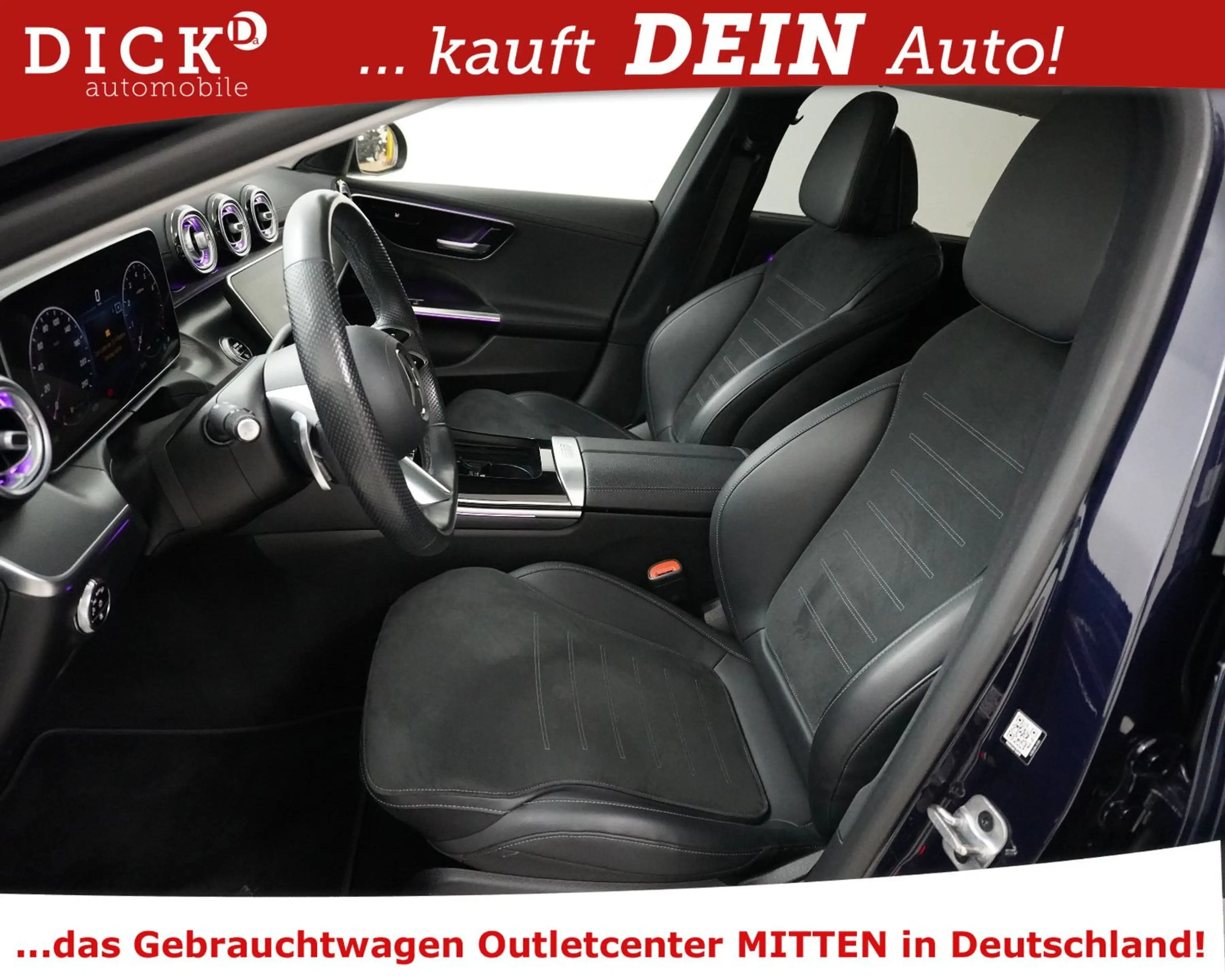 Mercedes-Benz C 180 C180 CGI 2X AMG Line NIGHT+PANO+360+DIGITAL LIGH — photo 14