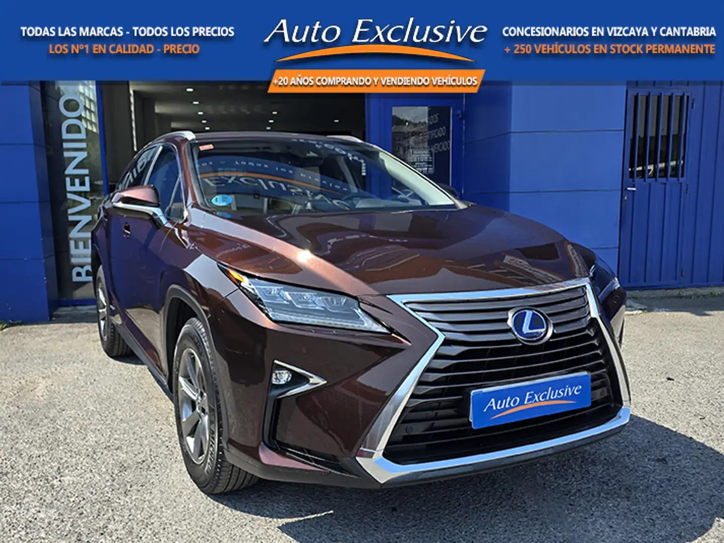 Lexus RX 450h L Luxury Marrón - 1