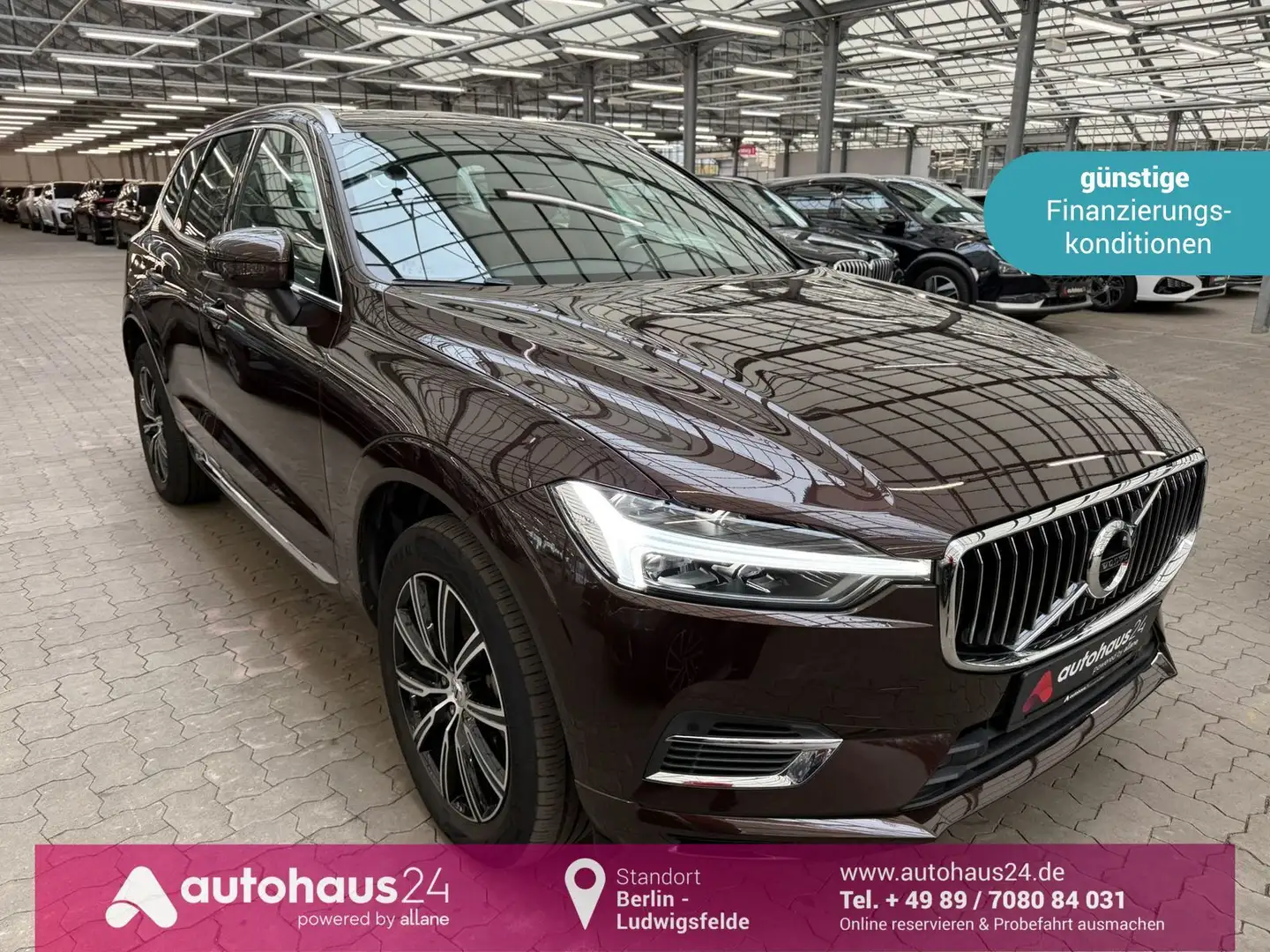 Volvo XC60 T6 AWD Inscription Plug-In|AHK|LED Braun - 1