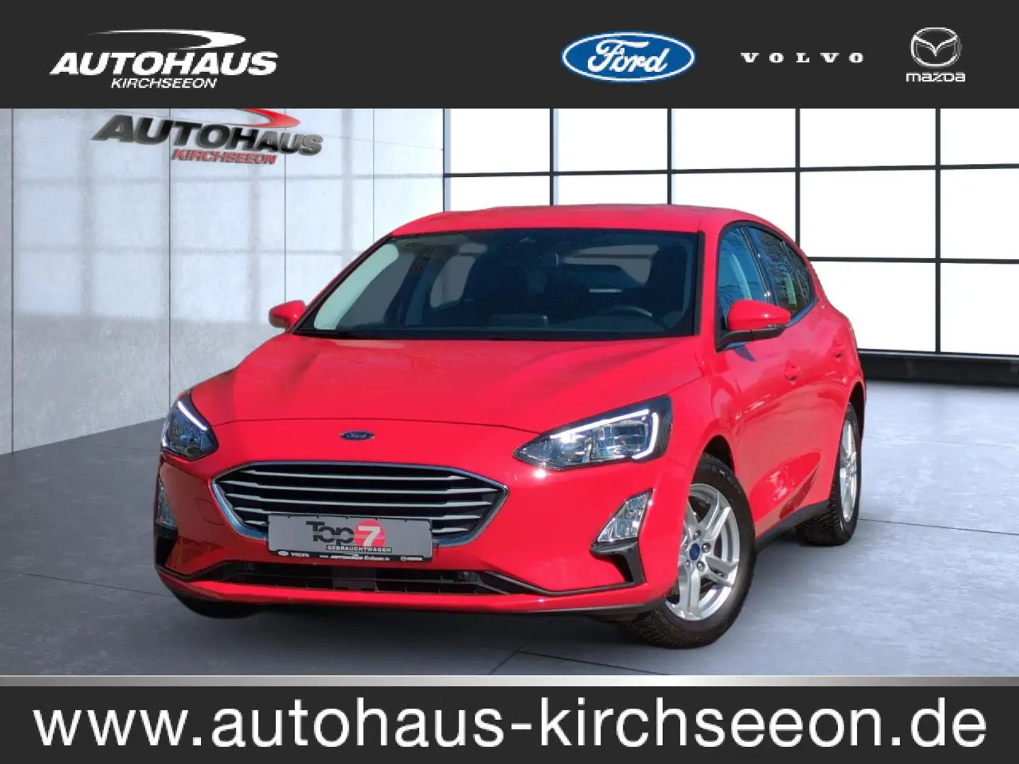 Ford Focus 1.0 EcoBoost Cool&Connect 5-türig Bluetooth Rot - 1