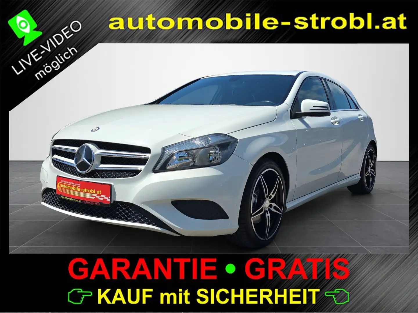 Mercedes-Benz A 180 Style Top-Ausst. GARANTIE Bianco - 1