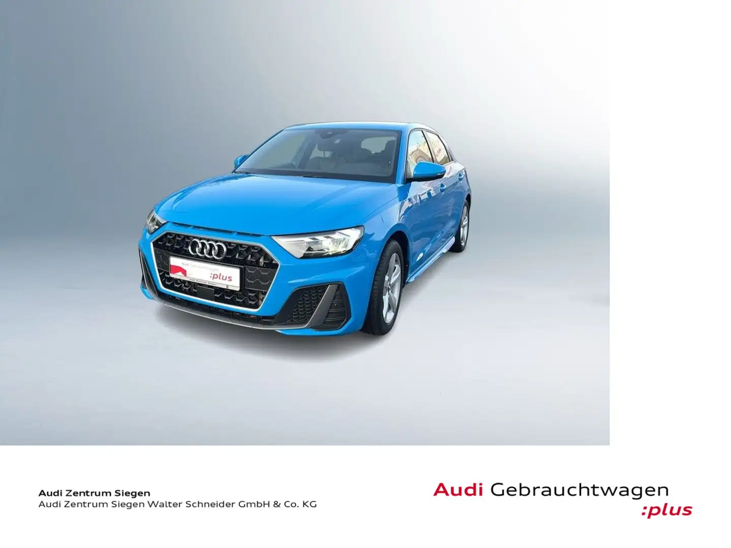 Audi A1 30 TFSI 2x S line Navi LED SHZ Blau - 1
