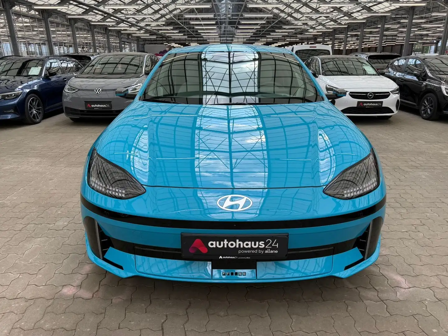 Hyundai IONIQ 6 Uniq BOSE|Matrix|HeadUp|ACC Bleu - 2
