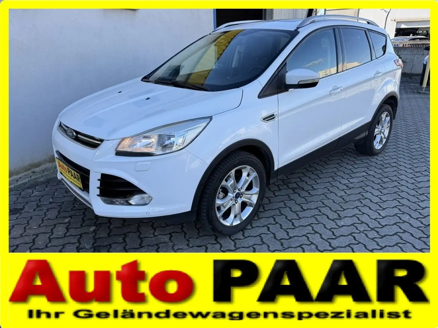Ford Kuga Kuga 2,0 TDCi Titanium 4x4 Titanium Weiß - 1