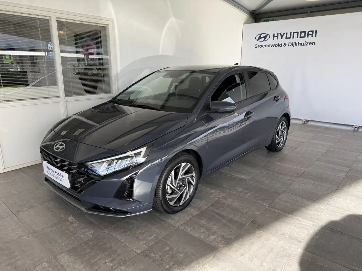 Hyundai i20 1.0 T-GDI Comf.Smart Grijs - 1