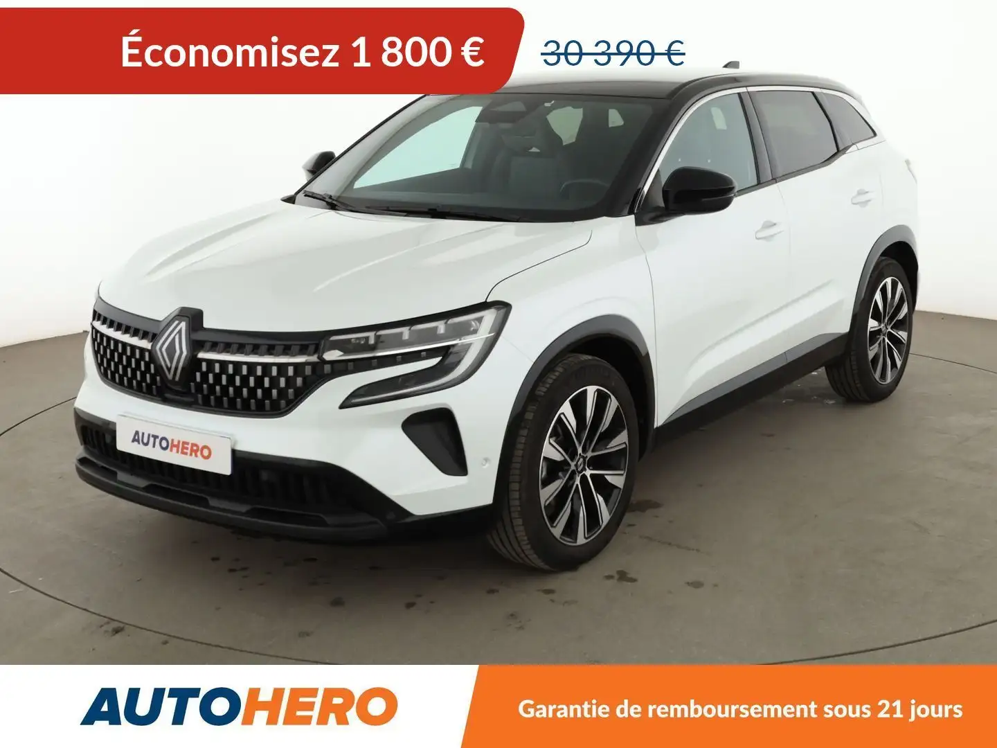 Renault Austral 1.3 TCe Mild Hybrid Techno Auto Blanc - 1