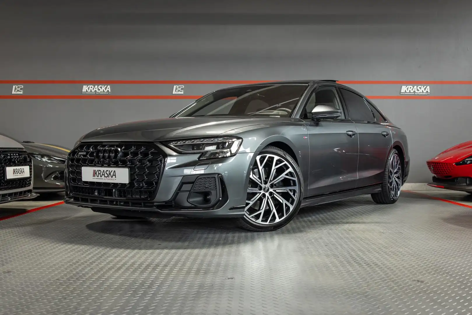 Audi A8 50 TDI quattro AHK PANO B&O STHZ SOFT MASSAGE Grau - 2