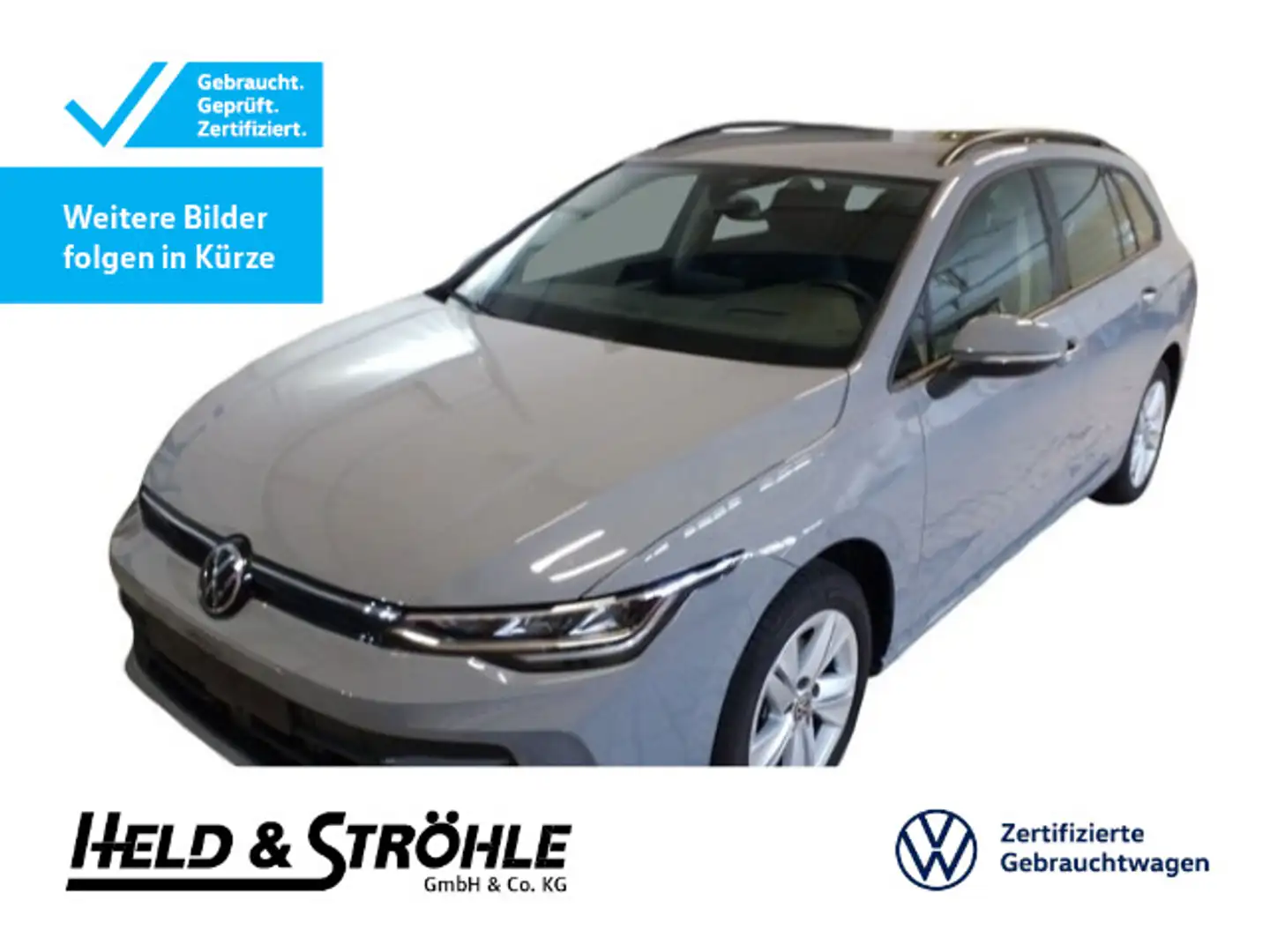 Volkswagen Golf Variant 1.5 TSI Life AHK HuD LED NAV PDC Grau - 1