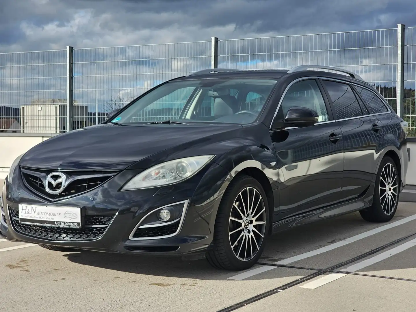 Mazda 6 2.2 CRDT Sports-Line*Euro5*Alu*Webasto*AHK*ALU*SHZ Schwarz - 1
