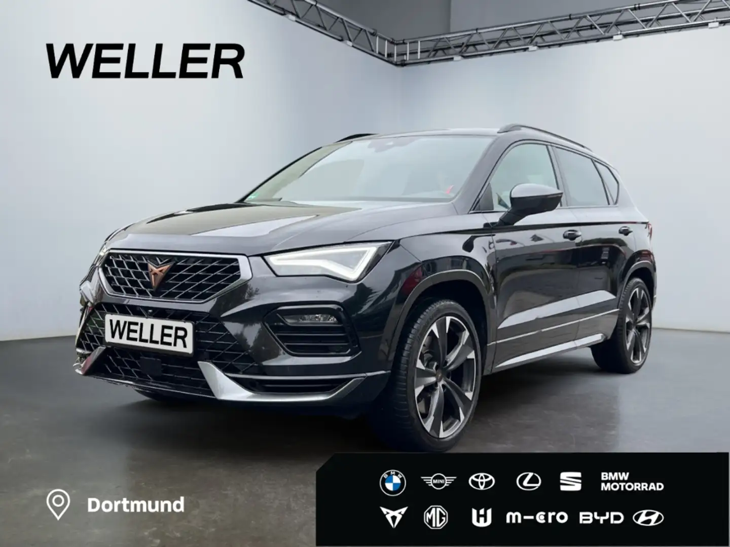 CUPRA Ateca 2.0 TSI 4Drive DSG *LED*360°*Beats*ACC*DCC* Schwarz - 1