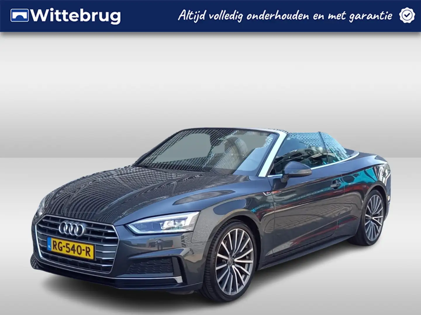 Audi A5 Cabriolet 2.0 TFSI MHEV Sport / Navigatie / Stoelv Grijs - 1
