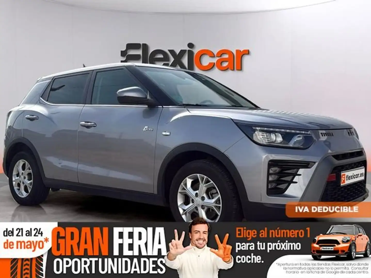 SsangYong Tivoli G15 Urban Plus 4x2 Aut. Gris - 1