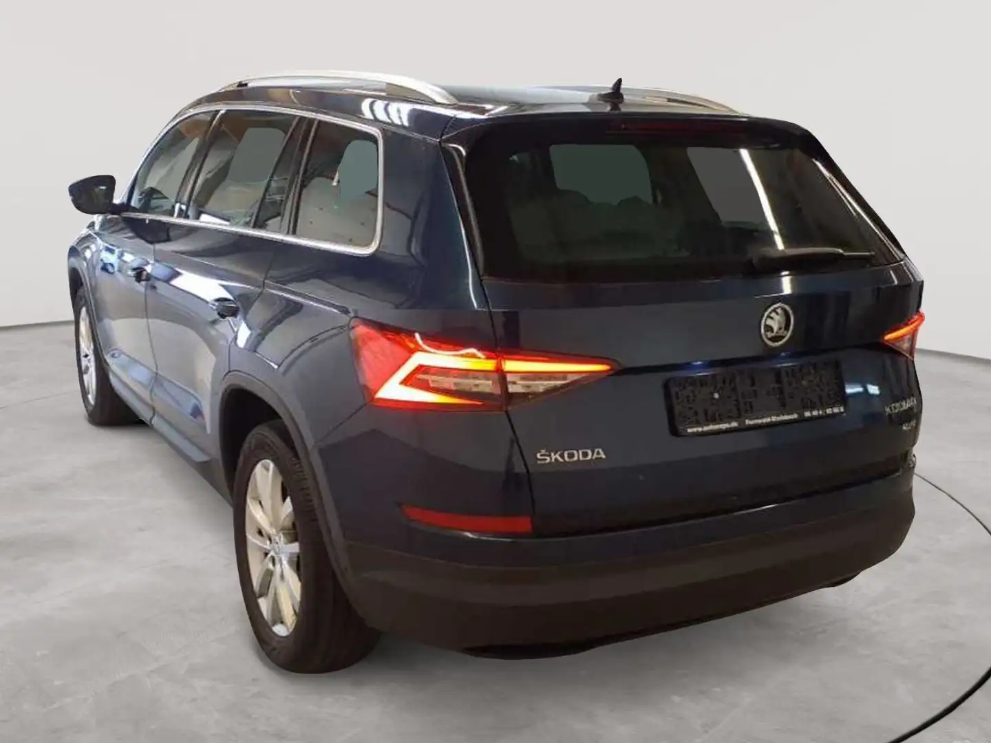 Skoda Kodiaq Kodiaq 2.0 TDI 4x4 Style 7 Si. AHK ACC Blau - 2