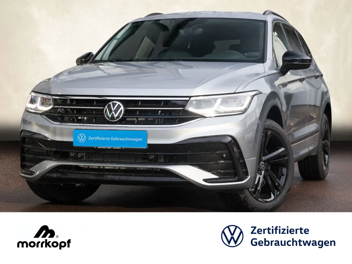 Volkswagen Tiguan Allspace 2.0TSI R-LINE +AHK+7 SITZE Navi Plateado - 2
