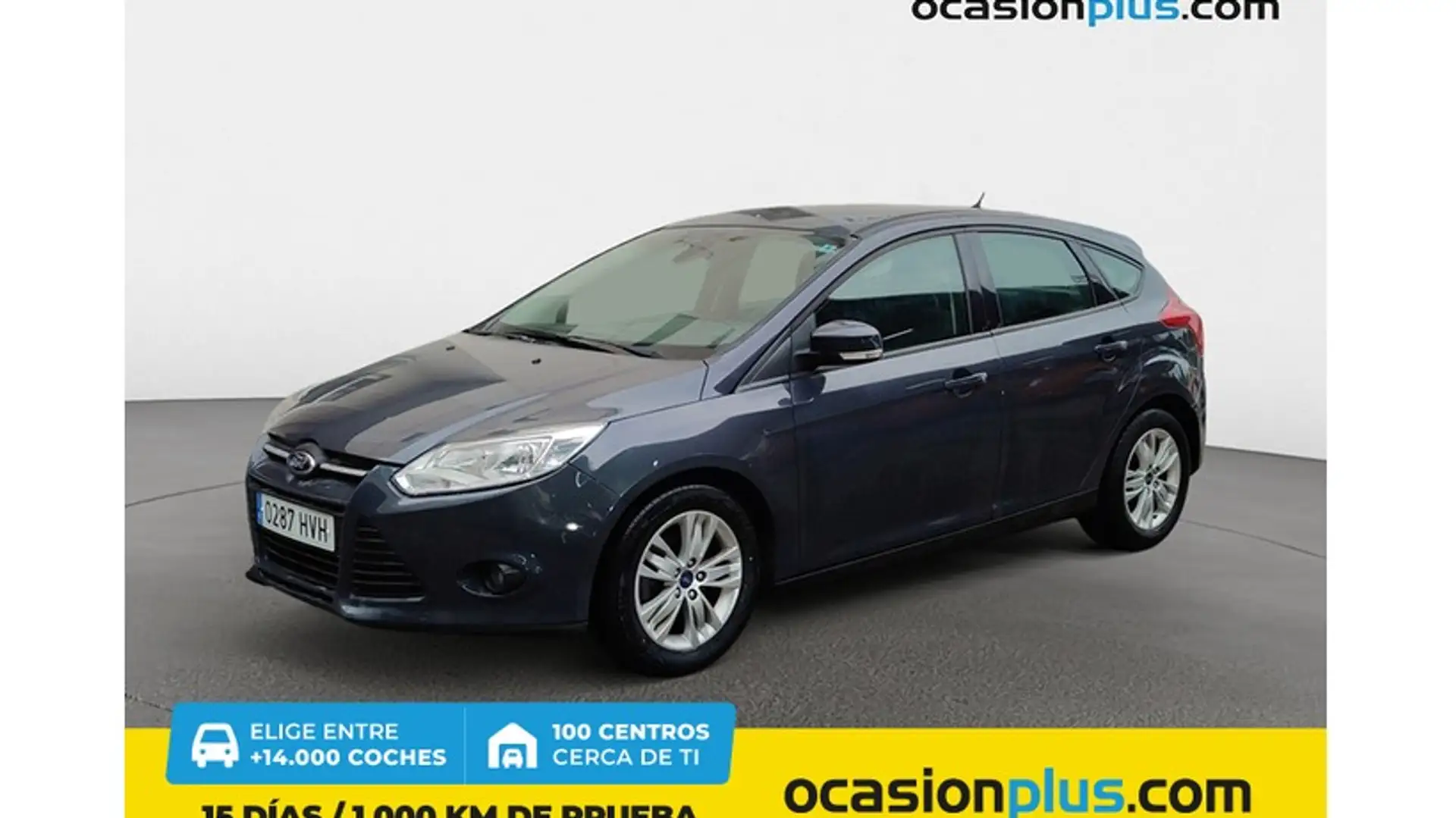 Ford Focus 1.0 Ecoboost Auto-S&S Trend Gris - 1