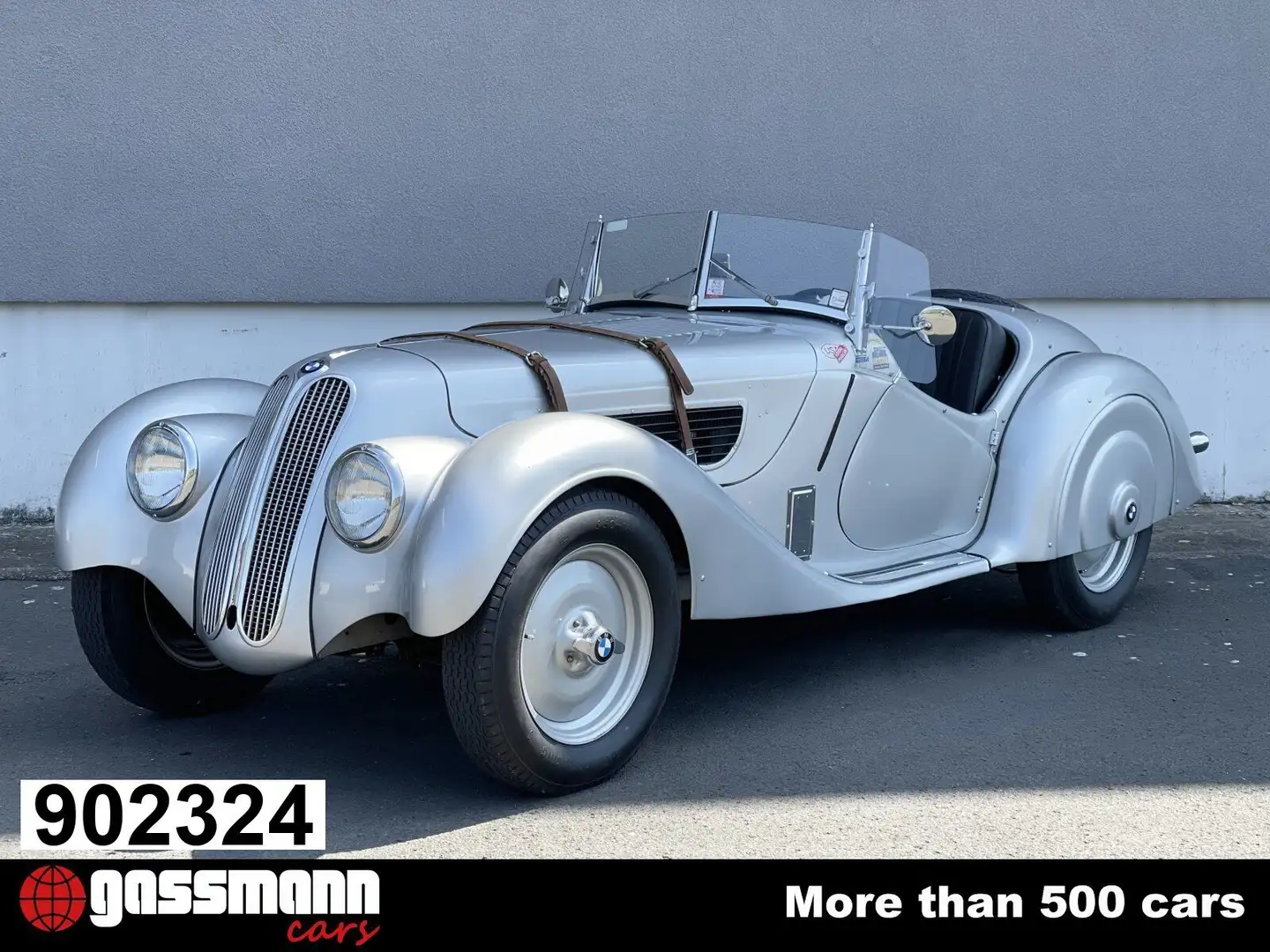 BMW 328 Roadster Argent - 1