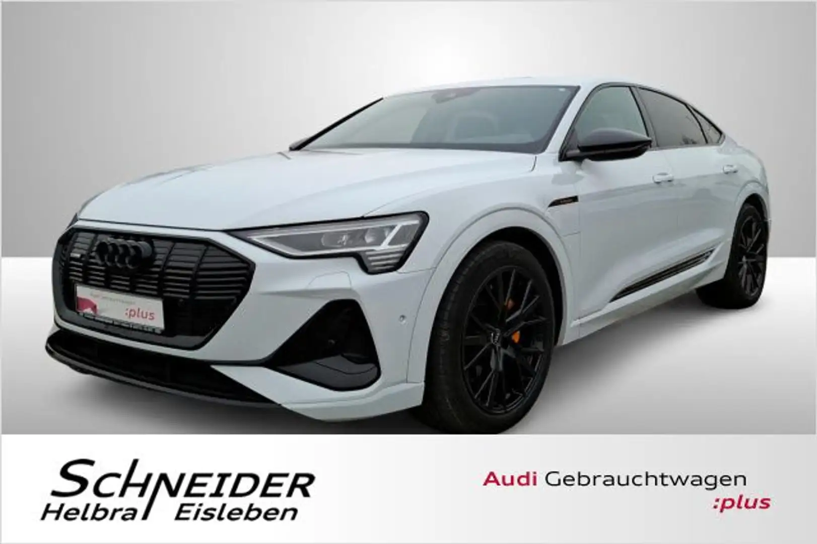 Audi e-tron SPORTBACK 50 QUATTRO S-LINE AZV+CAM+DAB+SHZ Weiß - 1
