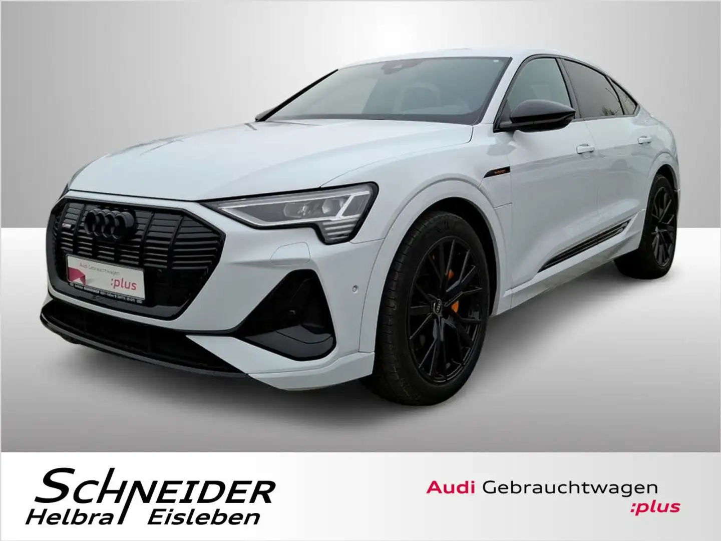 Audi e-tron SPORTBACK 50 QUATTRO S-LINE AZV+CAM+DAB+SHZ Weiß - 1