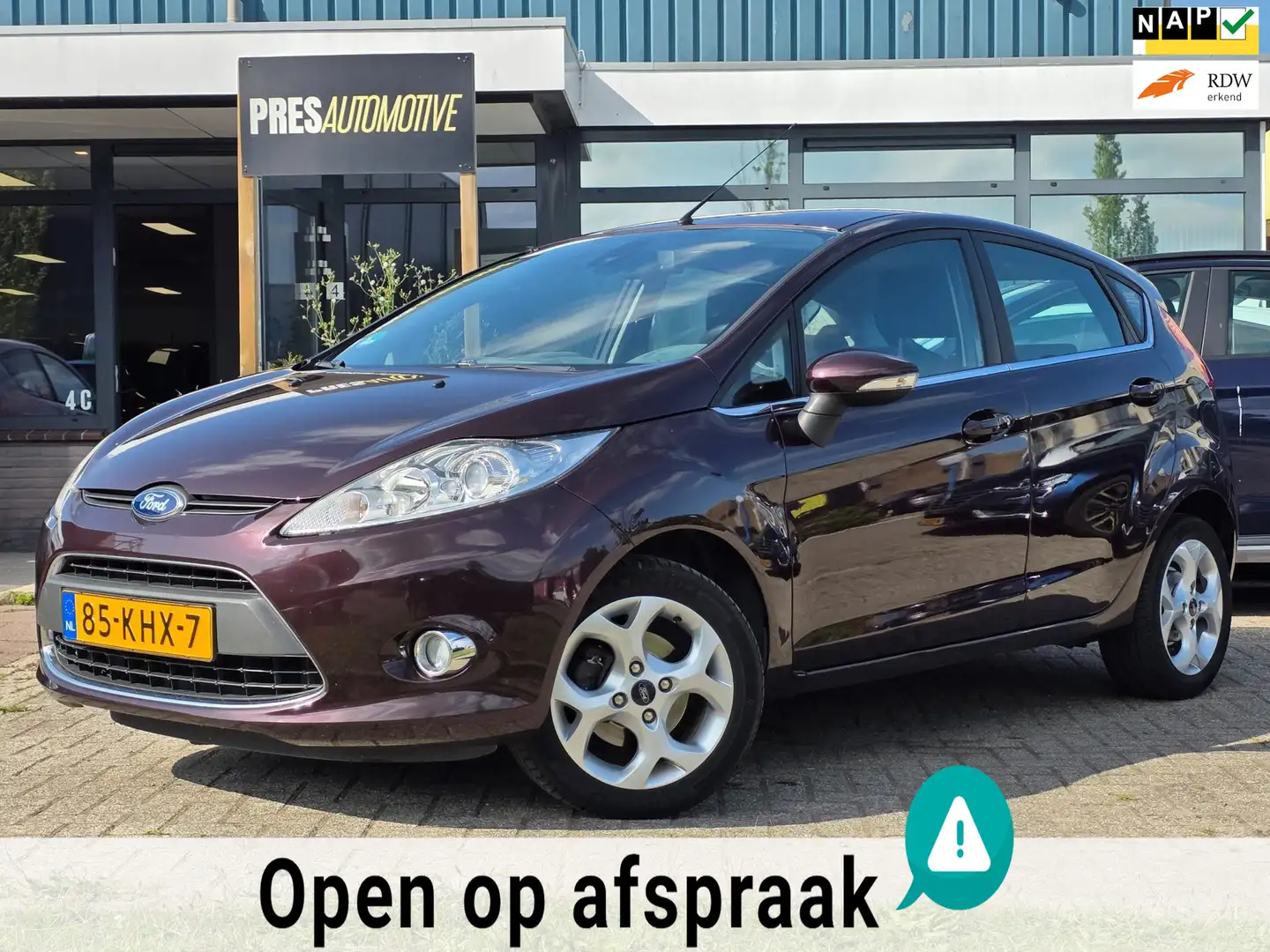 Ford Fiesta 1.4 Titanium |CLIMA|CRUISE|PDC|LMV Violet - 1