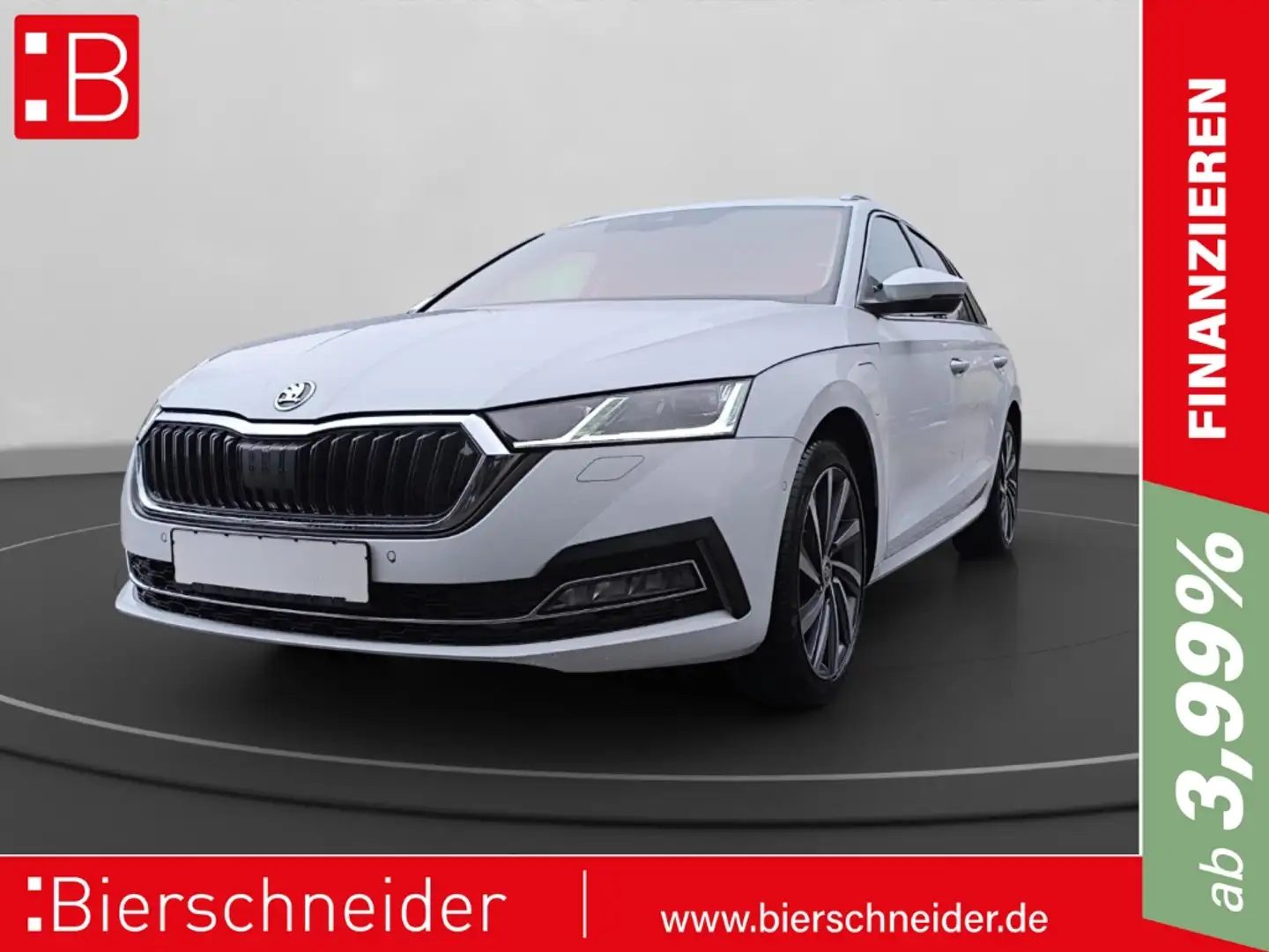 Skoda Octavia Combi 1.4 TSI DSG e-Hybrid AHK NAVI PANO BEH-FRONT Weiß - 1