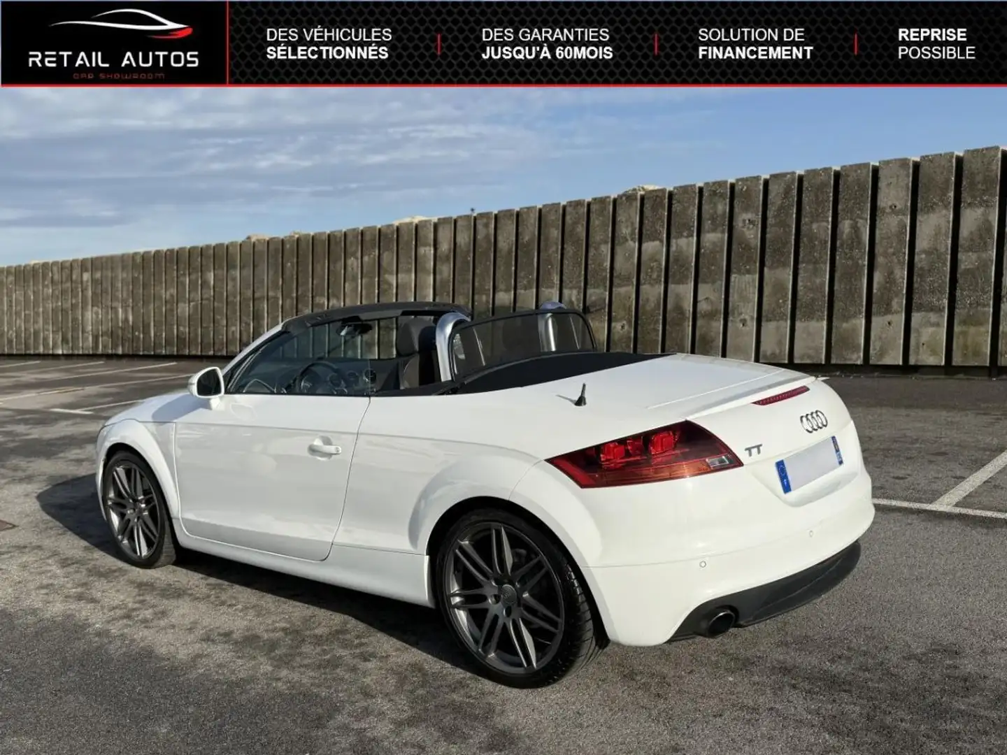 Audi TT 2.0 TFSI 211ch Ambition Luxe S tronic 6 Wit - 2