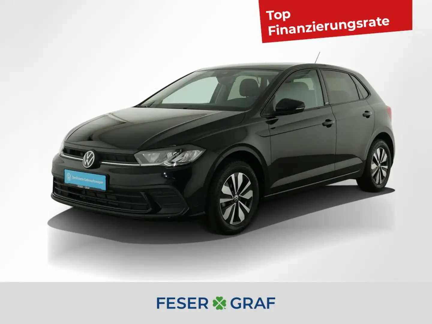 Volkswagen Polo 1.0TSI MOVE DSG LED RearView PDC APP-Connec Noir - 1