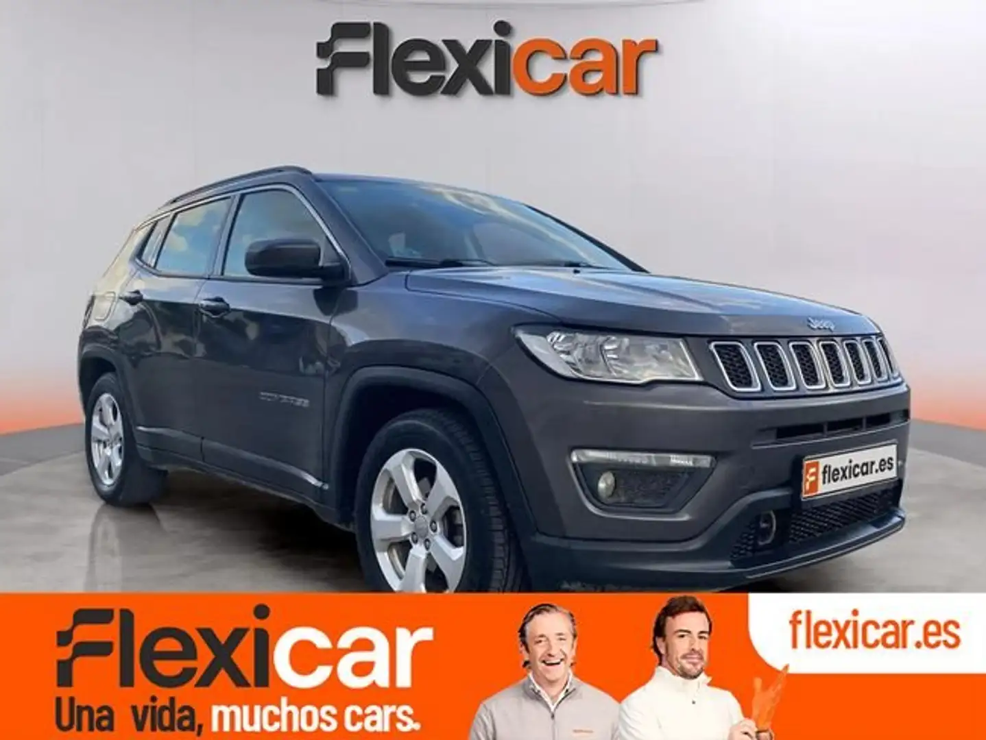 Jeep Compass 1.6 Mjt Limited 4x2 Gris - 1