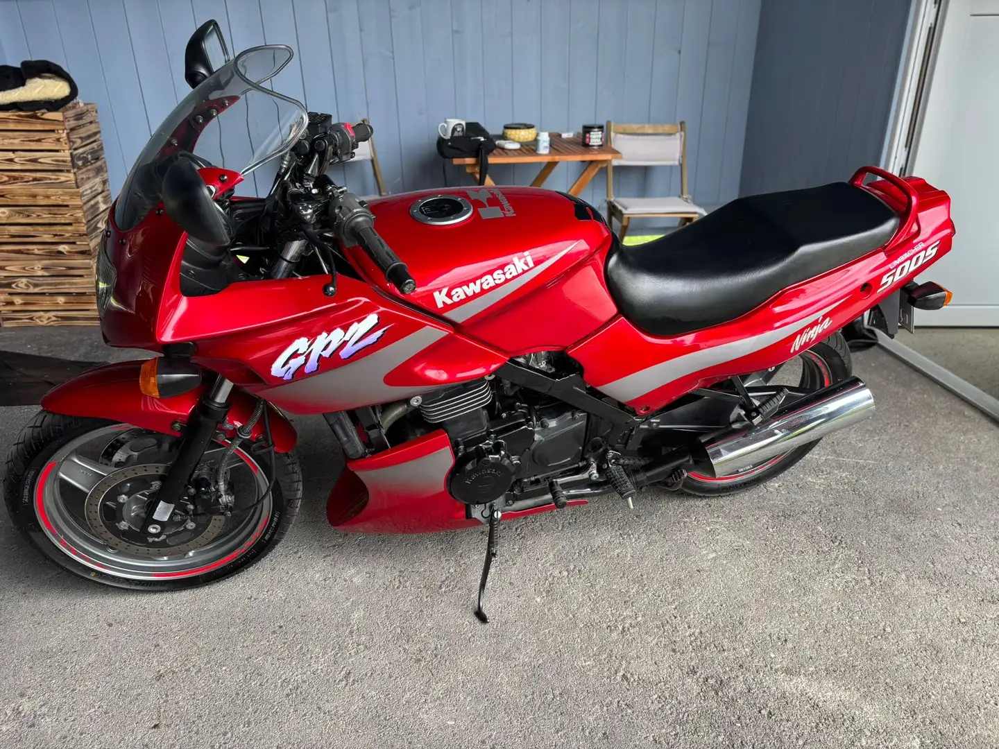 Kawasaki GPZ 500 S Sporttourer Czerwony - 1