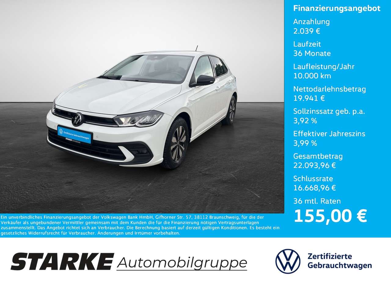 Volkswagen Polo 2025 — 1.0 TSI DSG Goal