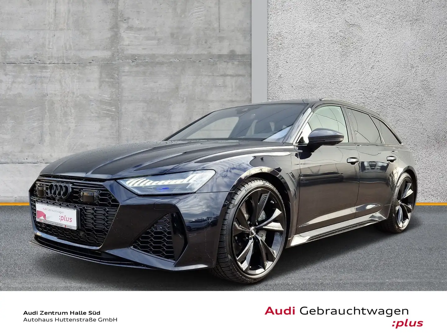Audi RS6 Avant DYNAMIK+ KERAMIK AHK NACHT LUFT B&O Schwarz - 1