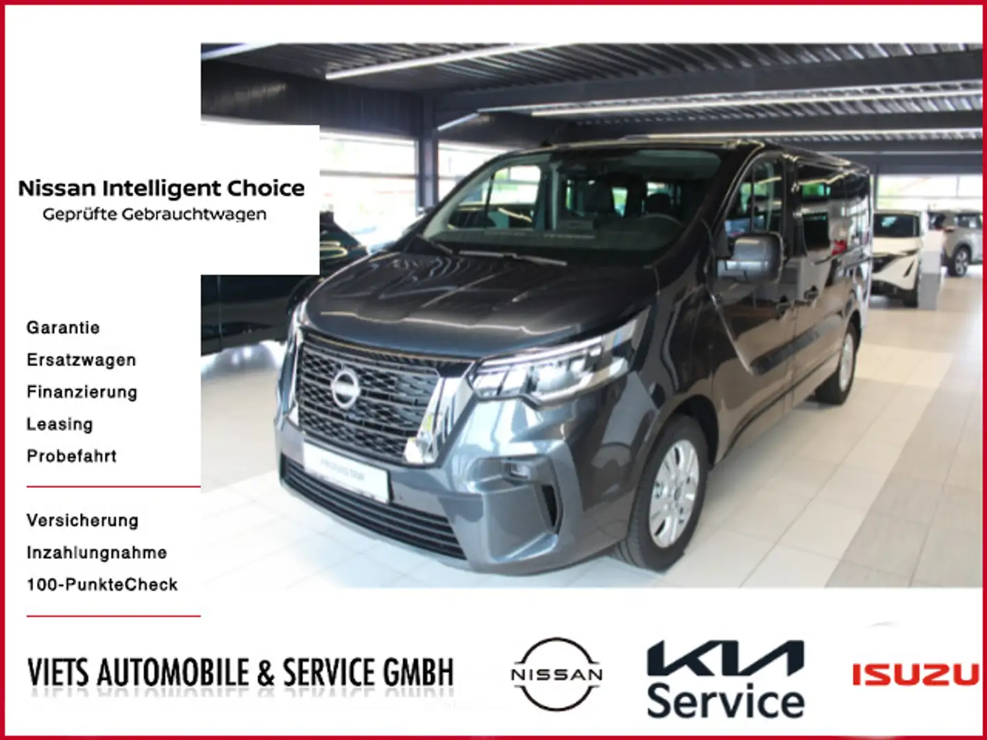 Nissan Primastar L1H1 Kombi 2.0 dCi Tekna Navi Design Grey - 1